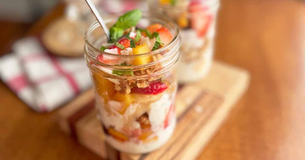 Brown Sugar Apple, Wheat Berry, & Yogurt Parfaits